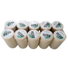 เทปกาวย่นผ้าพ่นสี ขนาดม้วนต่อม้วน 3/4"x10หลา บรรจุลัง 600 ม้วนทนอุณหภูมิ 120 องศา ใน1 ซม.