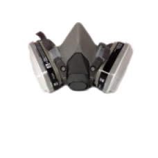 6200หน้ากากครึ่งหน้าใส้กรองคู่ 3M (ในชุดประกอบด้วยหน้ากาก ตลับกรอง 2คุ่ เเผ่นกรองฝุ่น 2 อัน